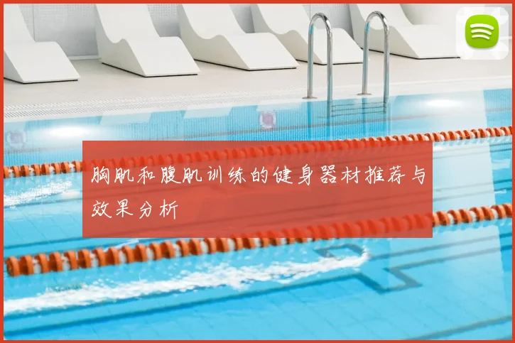 胸肌和腹肌训练的健身器材推荐与效果分析